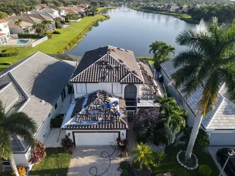 Roof replacement in Delray Beach West