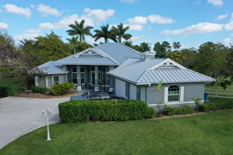 Metal roof work in Palm Beach County