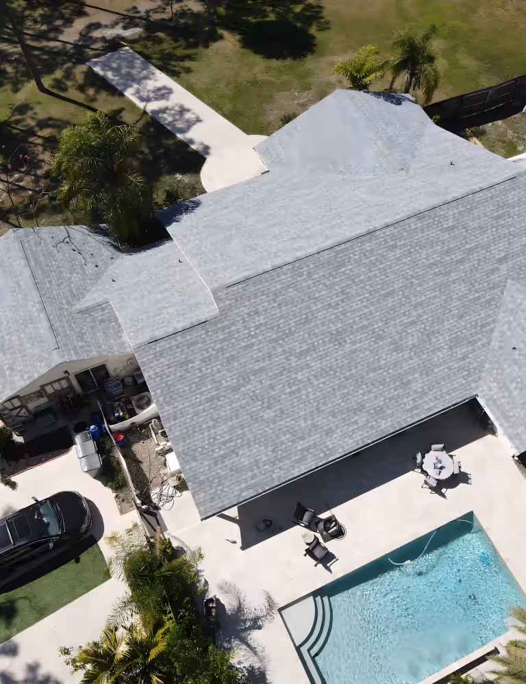 Shingle roof by Molsbee Roofing