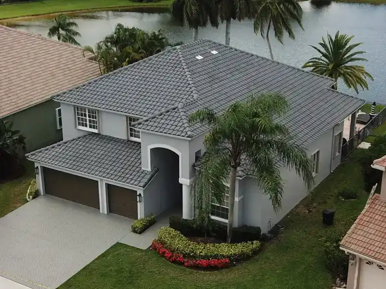 Tile roof work in Palm Beach County