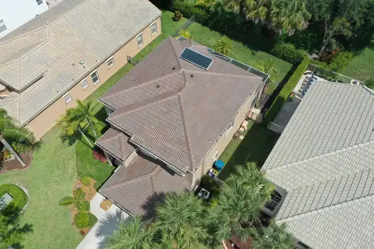 Tile roof work in Palm Beach County