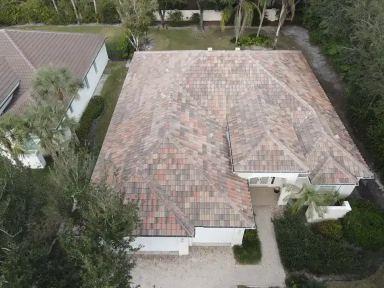 Tile roof work in Palm Beach County