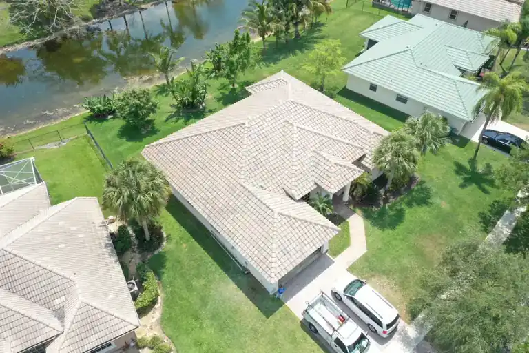 Tile roof work in Palm Beach County