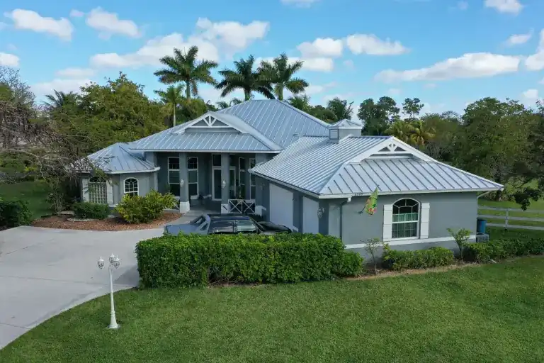 Metal roof replacement in Lake Worth West