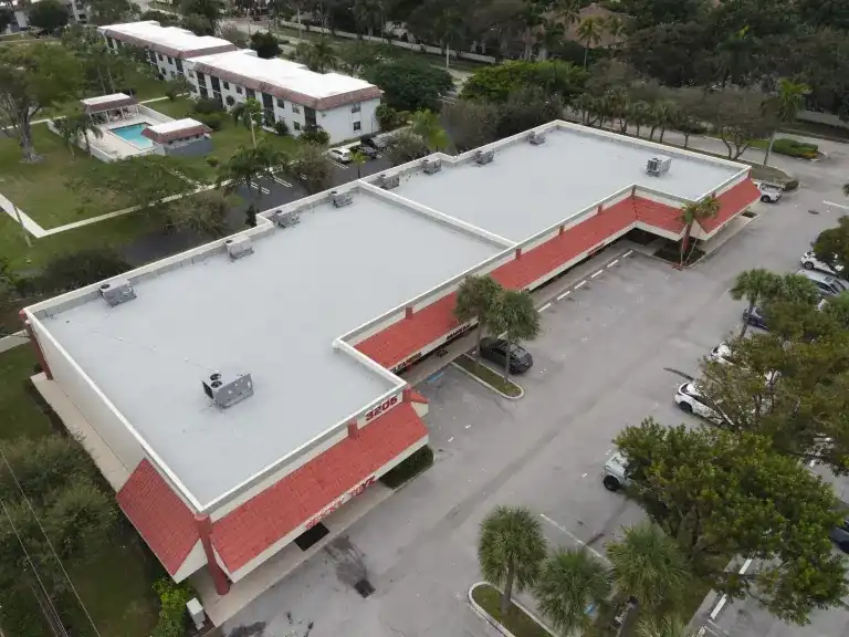 Flat roof replacement in North Boca Raton