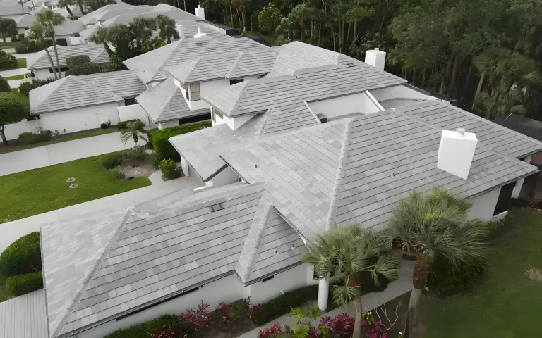 Tile roof work in Palm Beach County